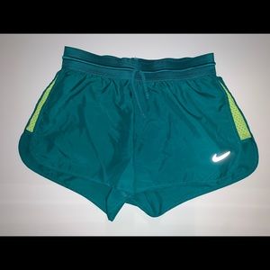 Nike Dri-fit Teal Running Shorts
